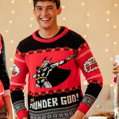 tor jultröja 2 thor jultröja från Marvel herr