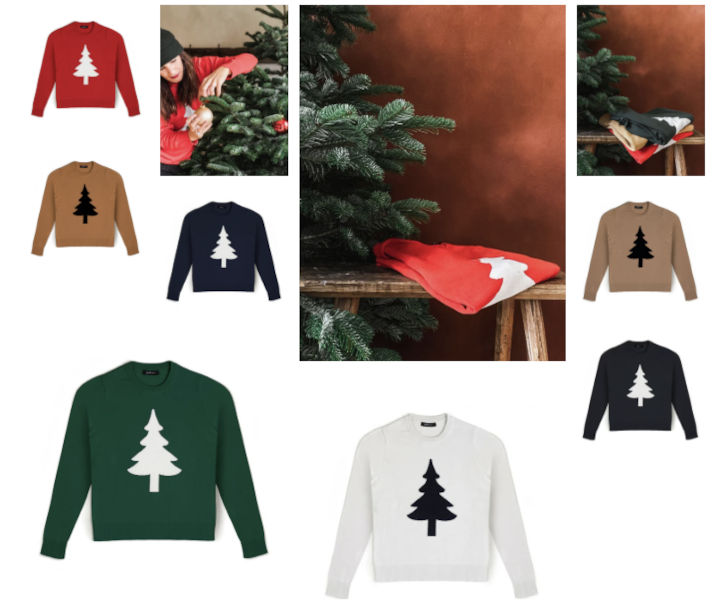 fin jultröja - Enkla och enfärgade jultröjor