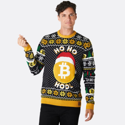 Bitcoin jultröja - Jultröjor till alla som gillar kryptovaluta