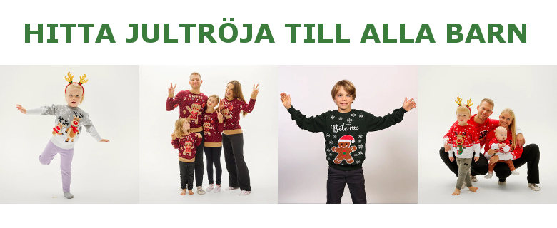 Jultröja barn - Tips på jultröjor till pojkar och flickor som är utvalda av experter