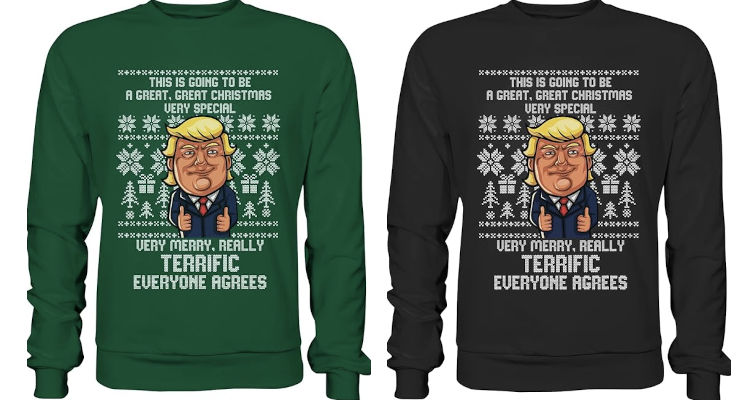 Donald Trump jultröja - Terrific