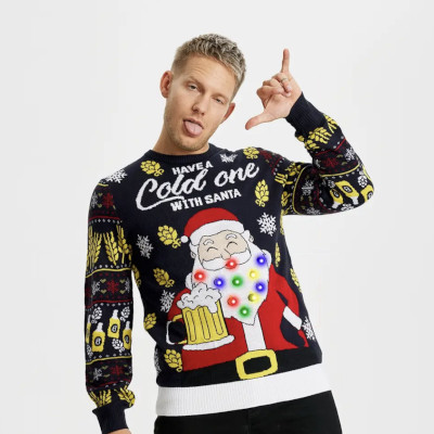 Öl jultröja - Have A Cold One With Santa