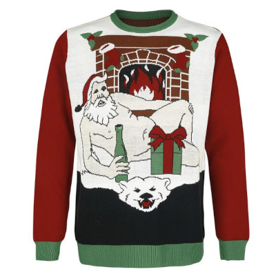 Rolig jultröja herr - Sexy Santa