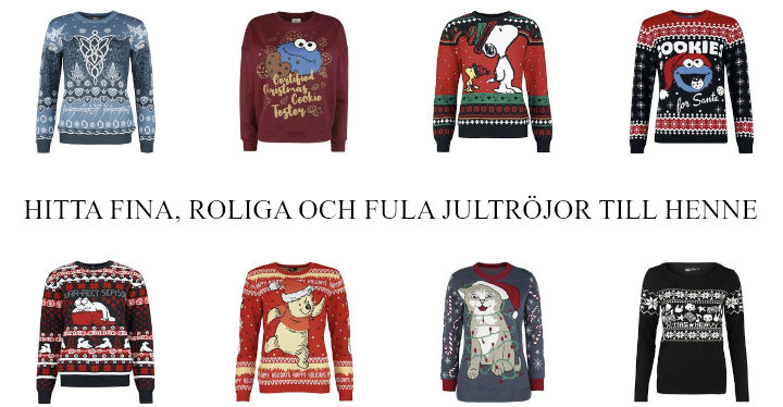 jultröja dam - Upptäck jultröjor till kvinna