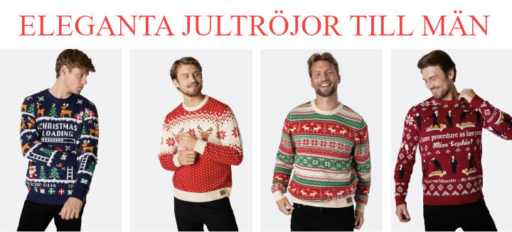 jultröja herr - eleganta jultröjor till männen