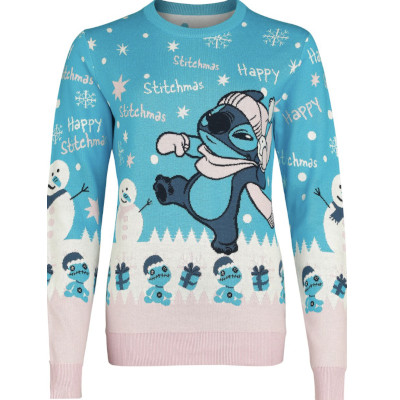 Happy Stitchmas Snowball jultröja