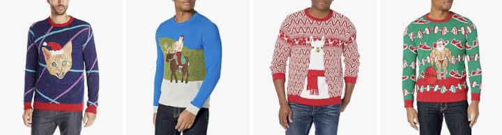 dyr jultröja - väldigt lyxiga jultröjor till herr