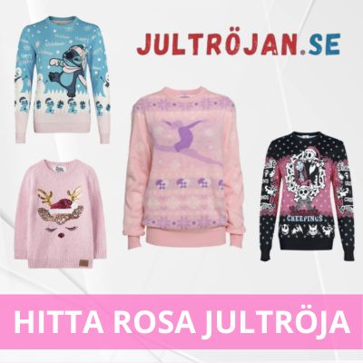 rosa jultröja Rosa jultröja